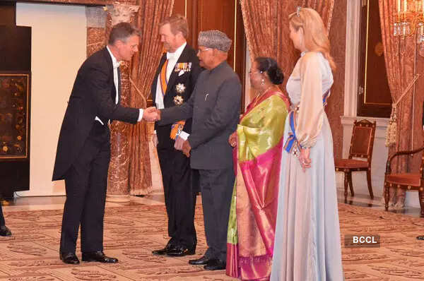 President Ram Nath Kovind accorded ceremonial welcome by King and Queen of Netherlands; see pics