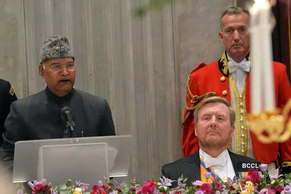 President Ram Nath Kovind accorded ceremonial welcome by King and Queen of Netherlands; see pics