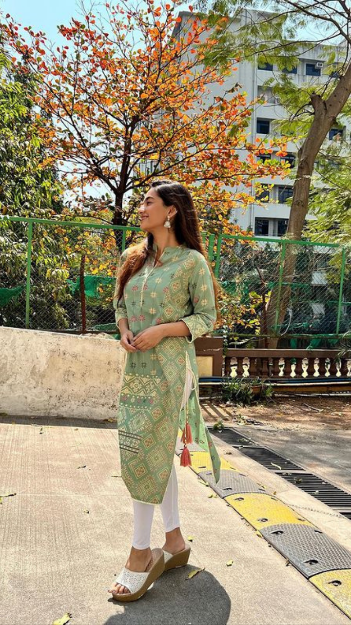 Anushka Sen's ethnic picks for Navratri 