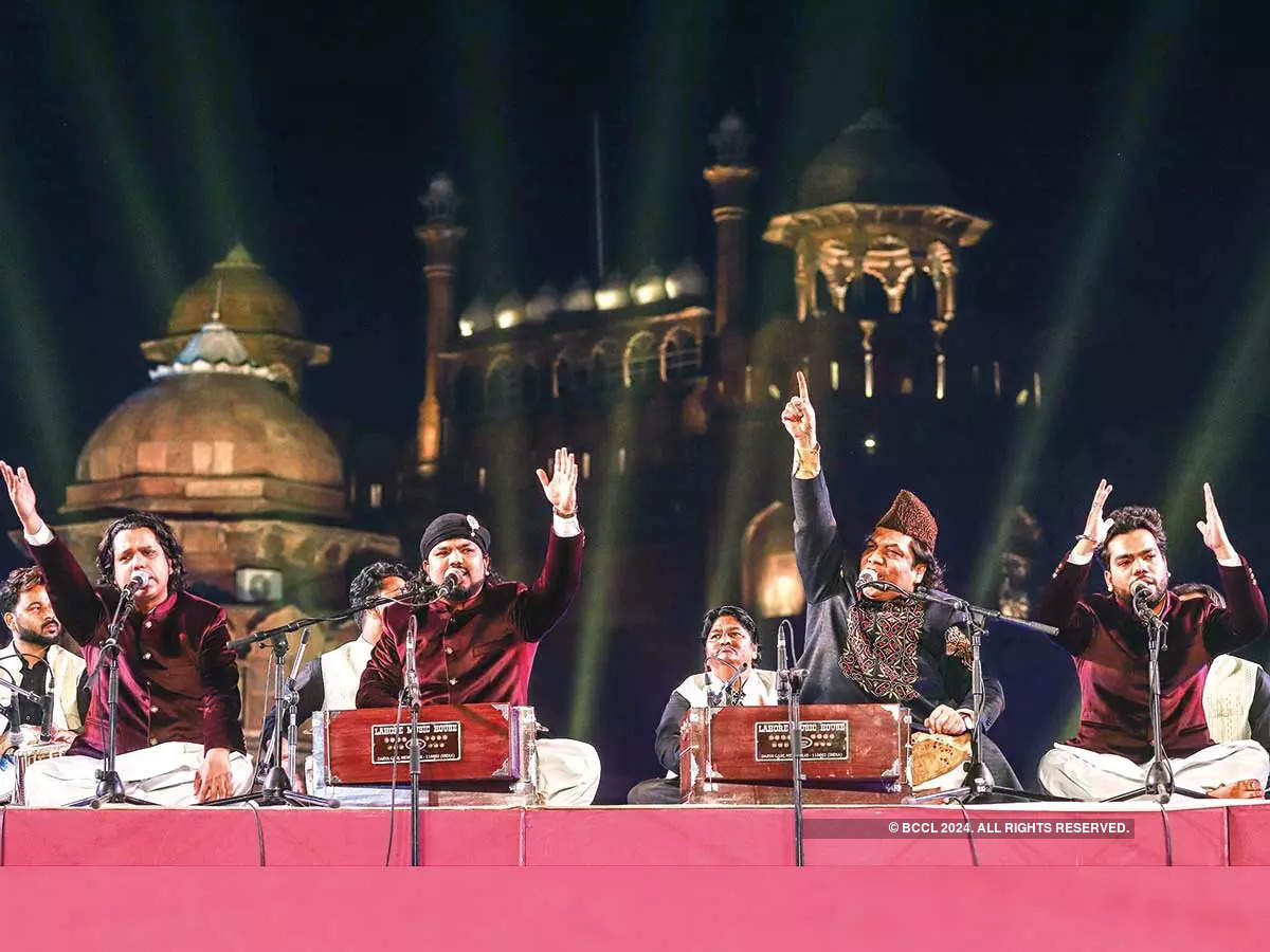 The Nizami brothers entertained the festival audience