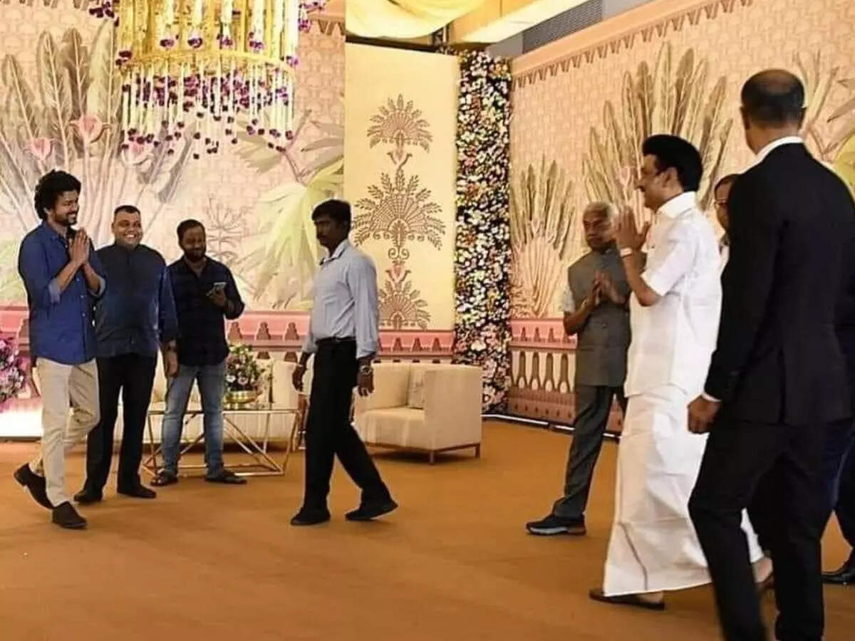 In pics: Thalapathy Vijay meets TN CM MK Stalin at an event | Tamil ...