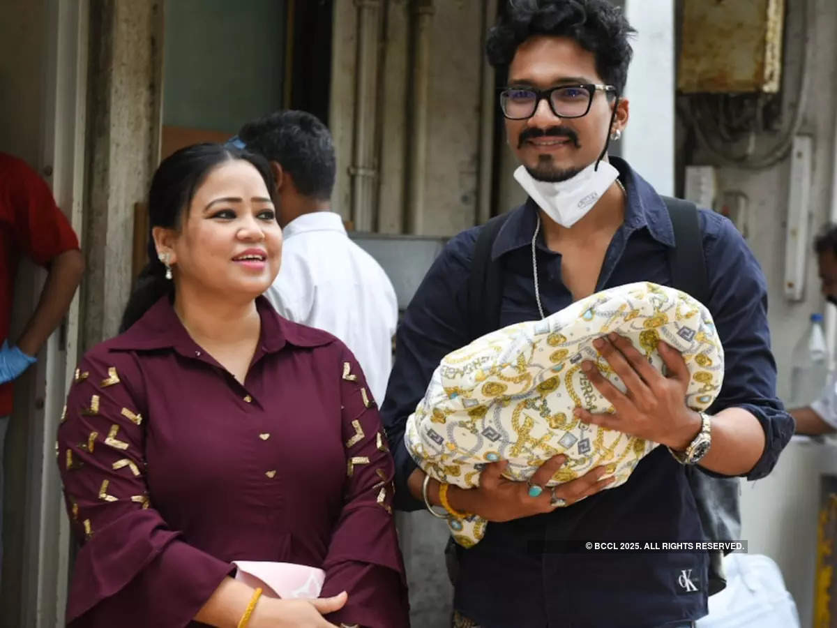 Bharti Singh discharged from hospital; see first photos of Haarsh ...