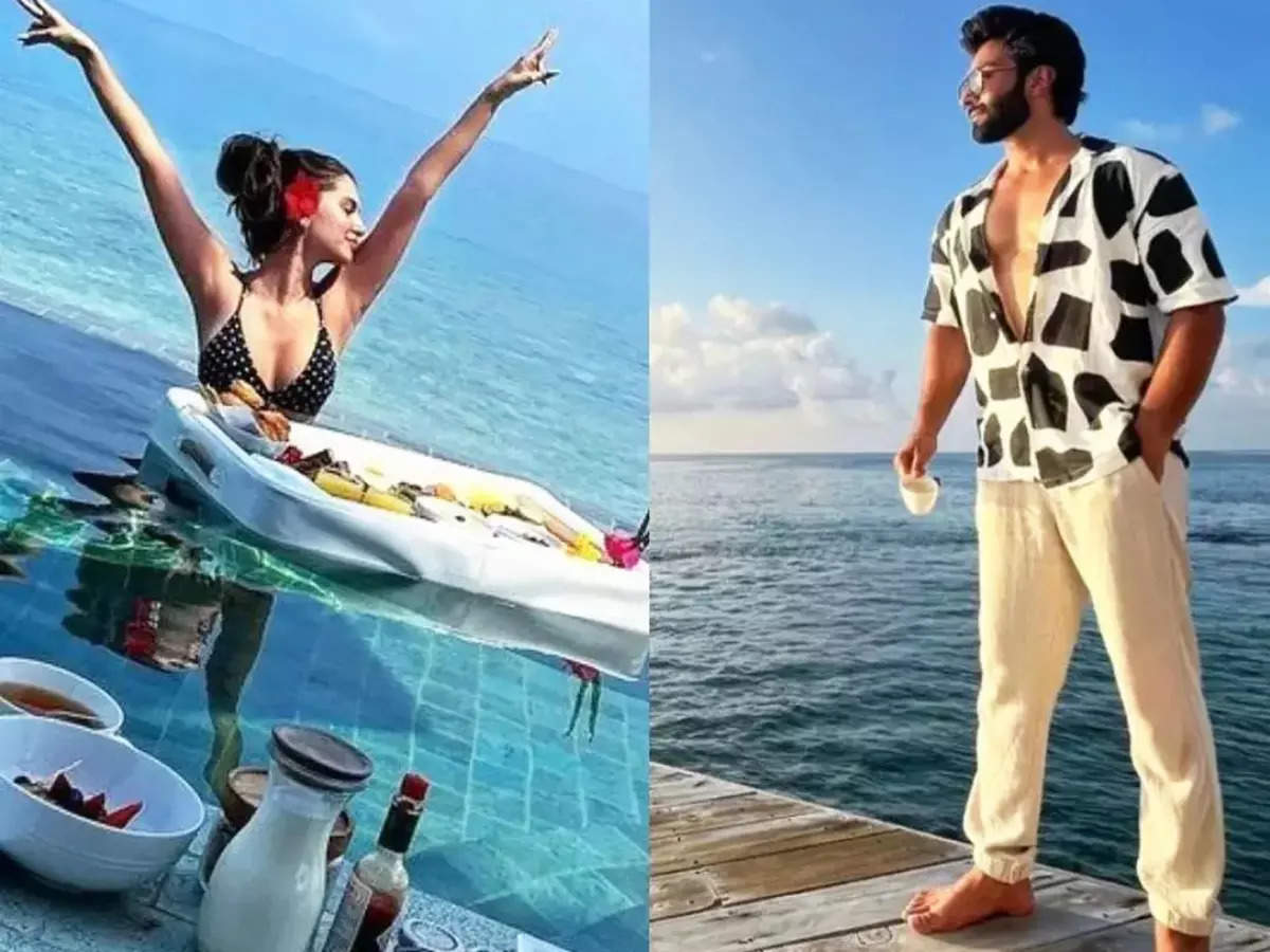 From floating breakfast to chilling in blue waters, pictures of Tara Sutaria and beau Aadar Jain will surely leave you spellbound