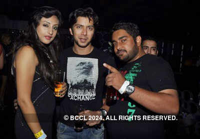 Ashmit Patel @ Jynxxx club party