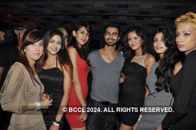 Ashmit Patel @ Jynxxx club party