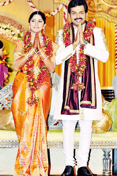 Karthi & Ranjani reception