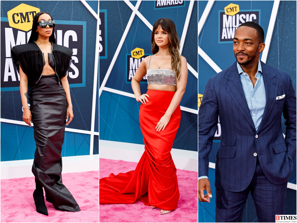 CMT Music Awards 2022 red carpet: Monica, Maren Morris, Anthony Mackie and ...