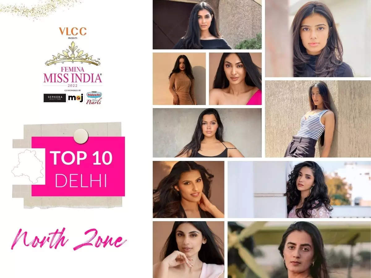 Introducing Vlcc Presents Femina Miss India 2022 North Zone Finalists