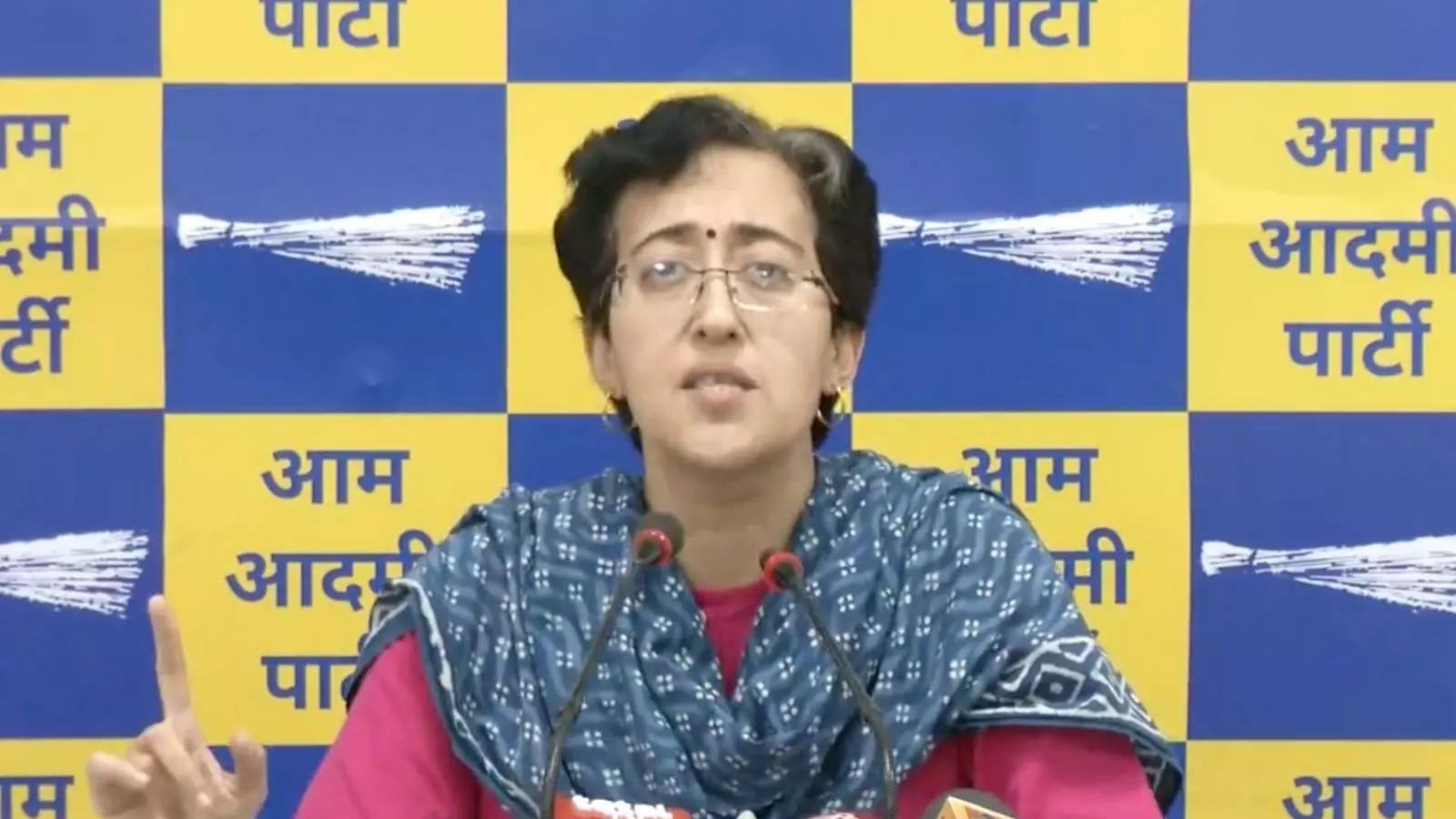 atishi marlena: BJP is a party of goons and rapists: Atishi Marlena