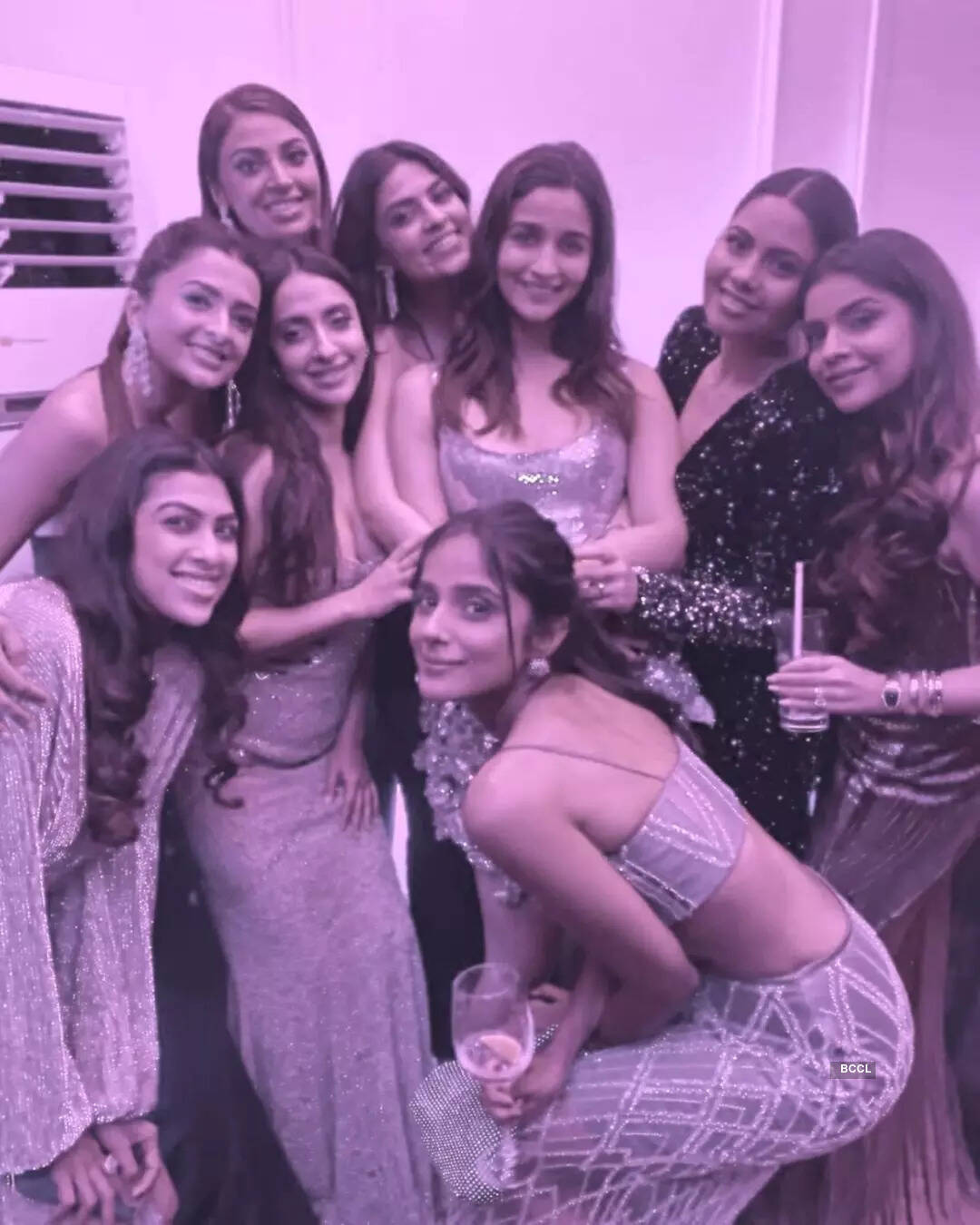 From Tara Sutaria-Aadar Jain to Malaika Arora-Arjun Kapoor, celebs glam up Alia & Ranbir&rsquo;s wedding party