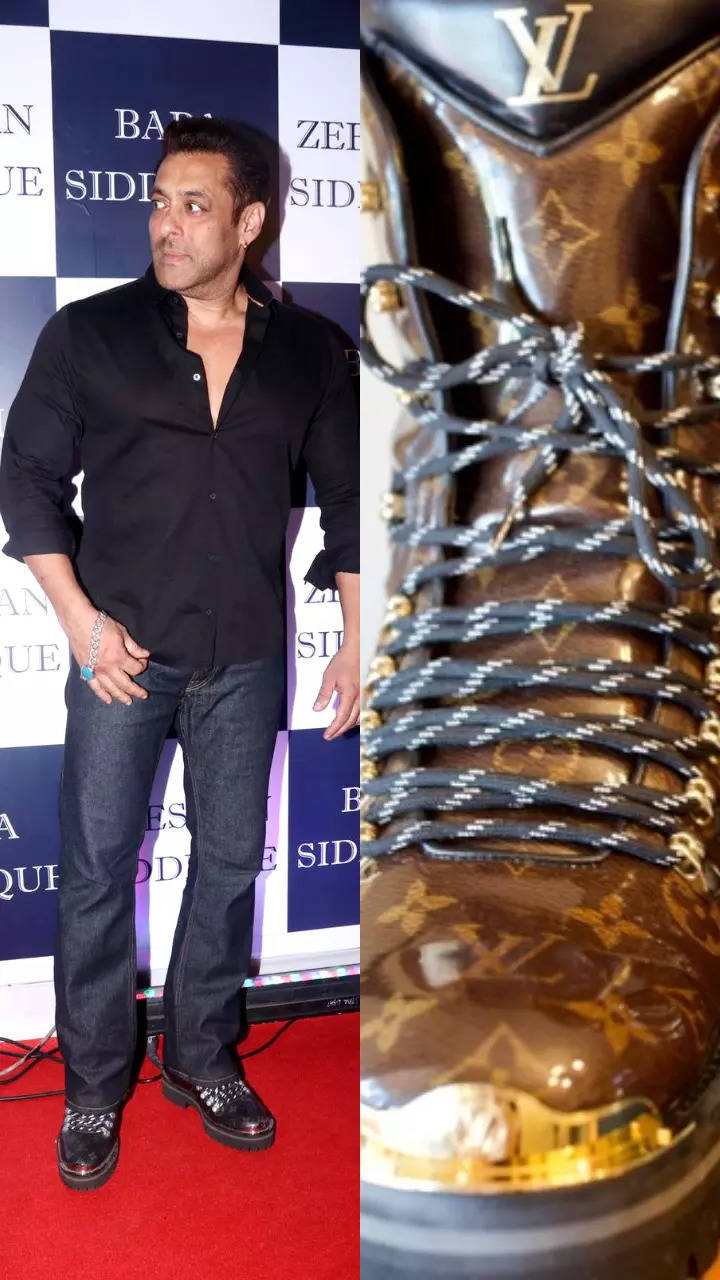 Salman Khan's INR 2 lakh Louis Vuitton boots are a thing of beauty