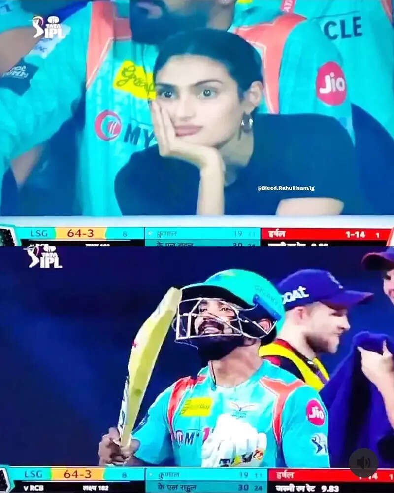 Mushy pictures of Athiya Shetty and KL Rahul trend after reports of their South Indian wedding go viral