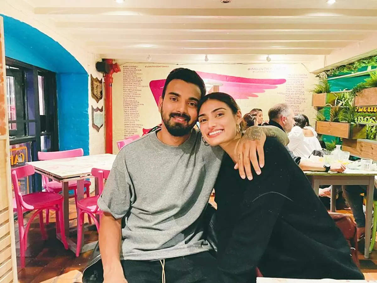 Mushy pictures of Athiya Shetty and KL Rahul trend after reports of their South Indian wedding go viral