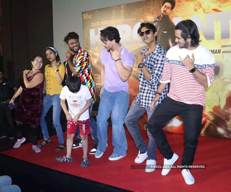 Tiger Shroff launches the song 'Whistle Baja 2.0' from Heropanti 2