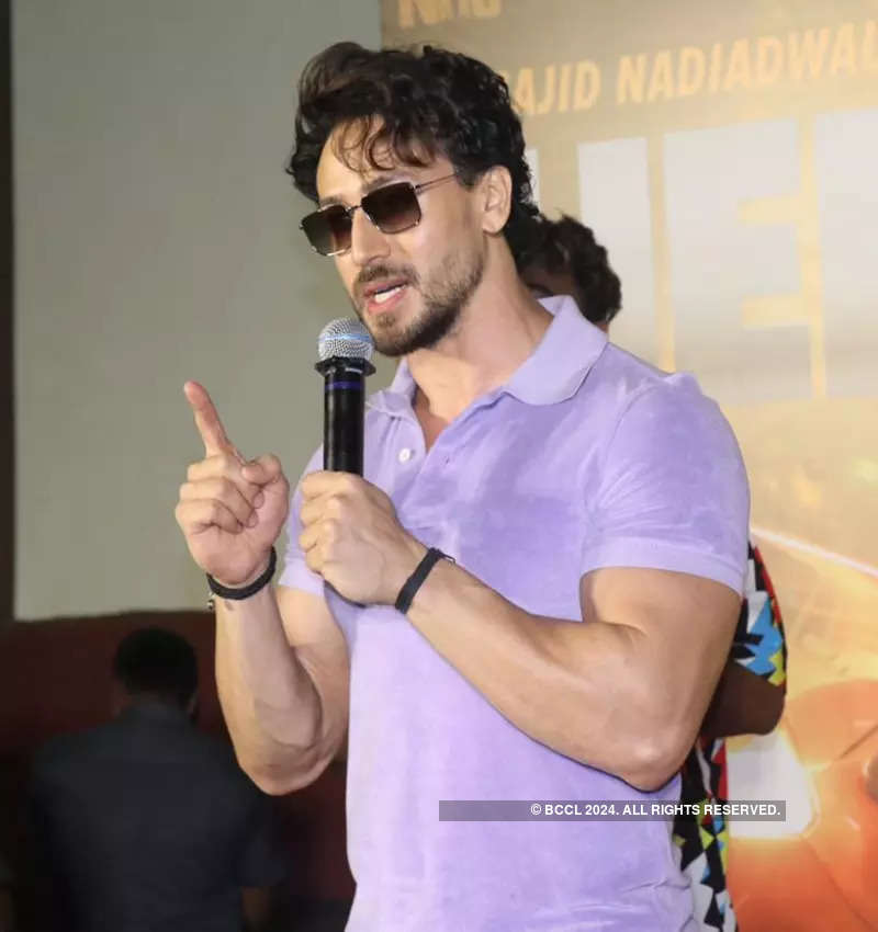 Tiger Shroff launches the song 'Whistle Baja 2.0' from Heropanti 2