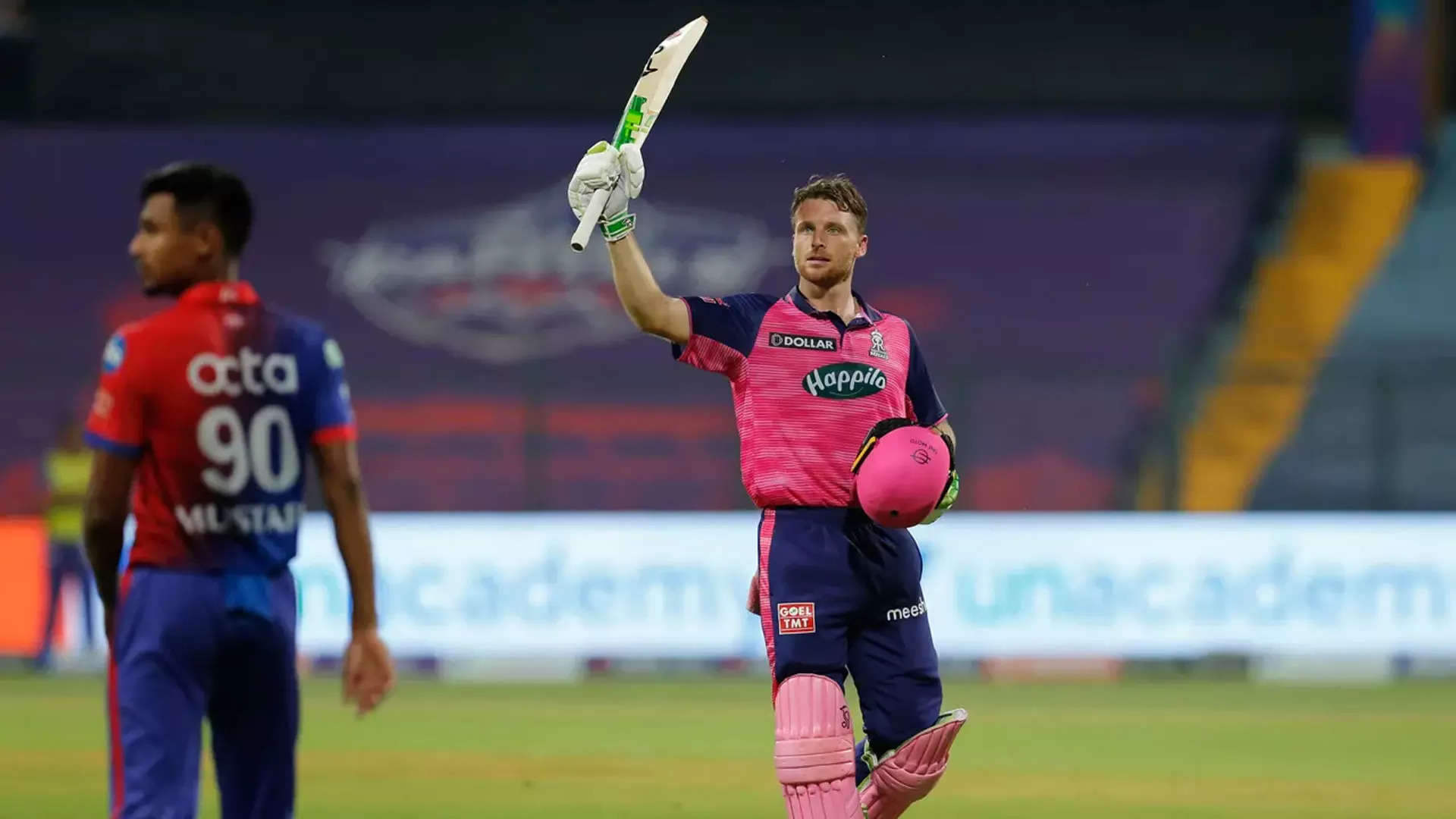 In Pics: Jos Buttler hits ton as RR beat DC | The Times of India