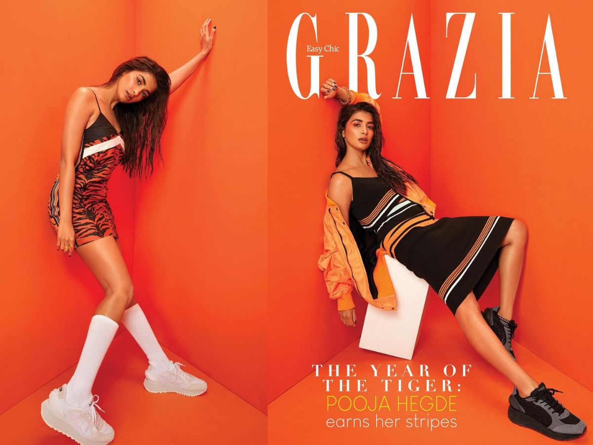 Pooja Hegde graces the cover of Grazia India