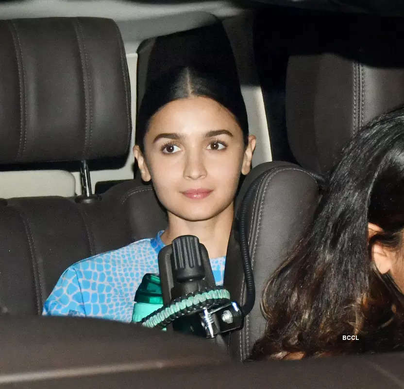 From Kriti Sanon & Ananya Panday upping the glam quotient to new bride Alia Bhatt arriving in style, inside pics from Karan Johar’s party