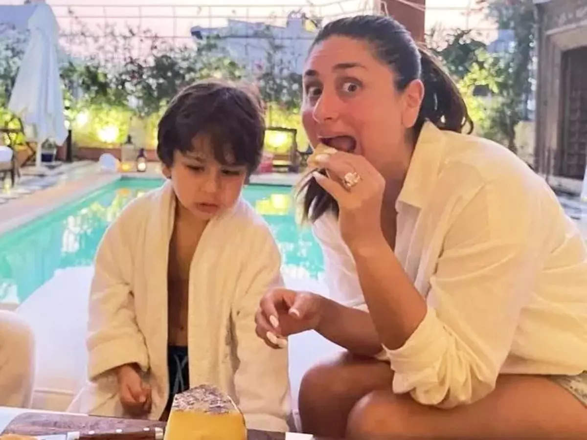 Fun-filled pictures from Kareena Kapoor Khan’s super chilled evening with little Jeh and Taimur Ali Khan