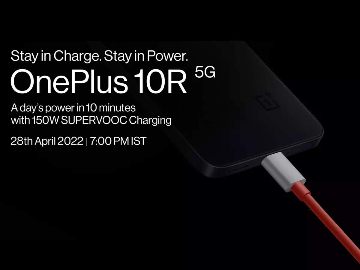 get set for OnePlus 10R 5G's 150W SUPERVOOC fast charging!