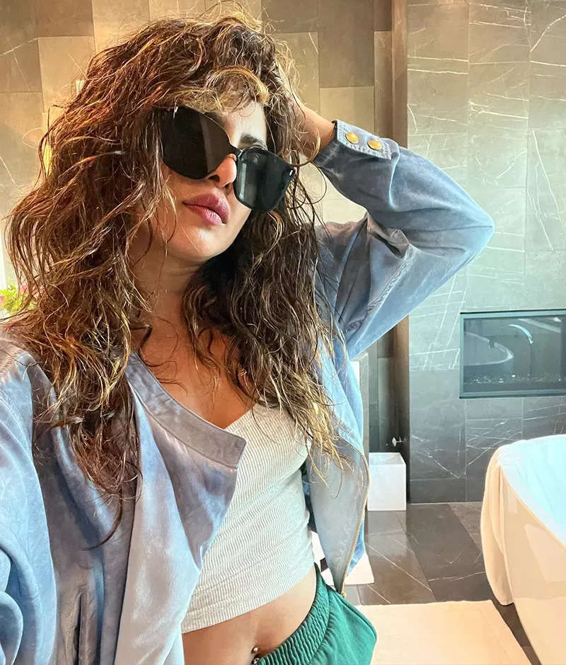 From chilling in the pool to her stylish walk-in closet, inside pictures from Priyanka Chopra's LA home