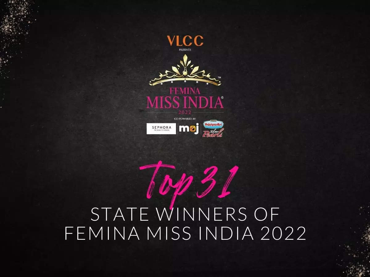 National Announcement: Top 31 state winners of VLCC presents Femina Miss India 2022