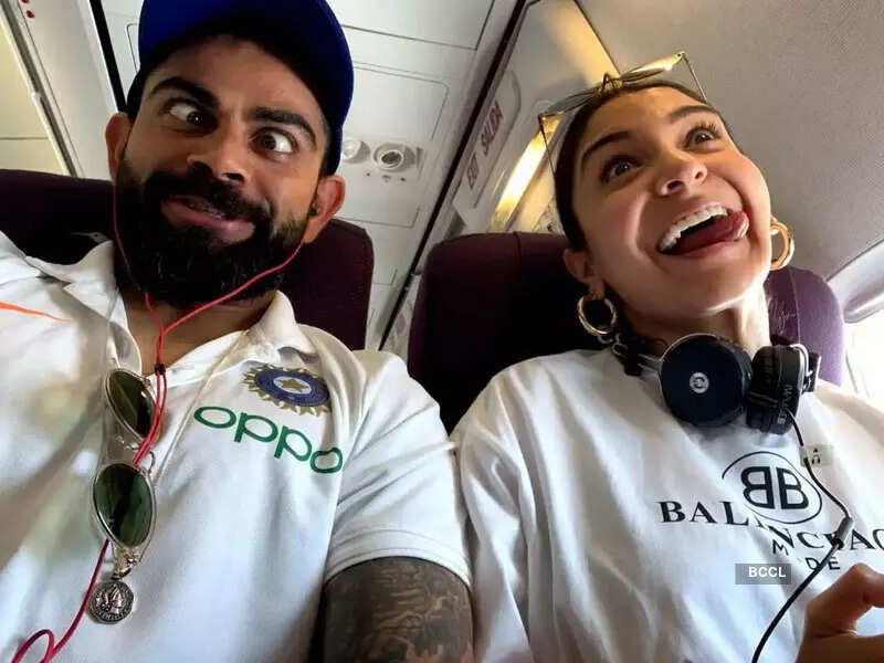 Happy birthday Anushka Sharma: These pictures of Bollywood star with her husband Virat Kohli are giving us major couple goal!