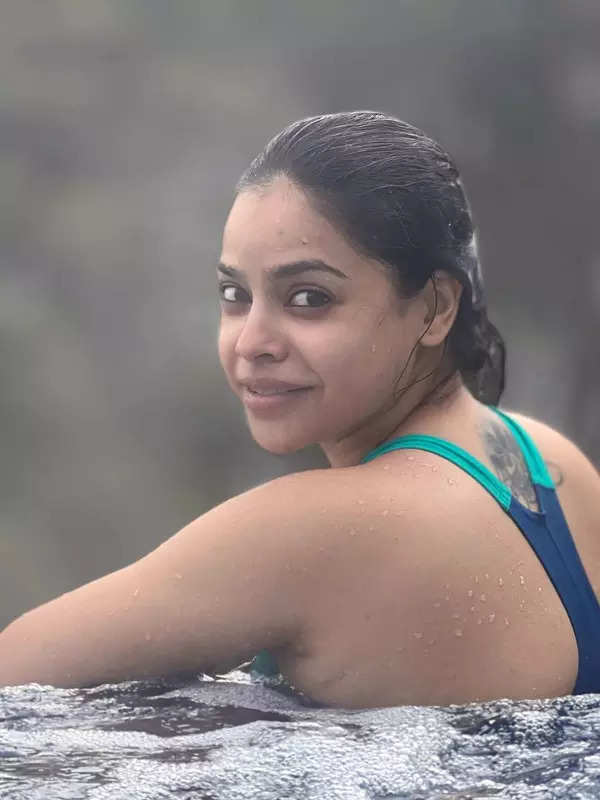The Kapil Sharma Show fame Sumona Chakravarti turns heads in swimsuit pictures