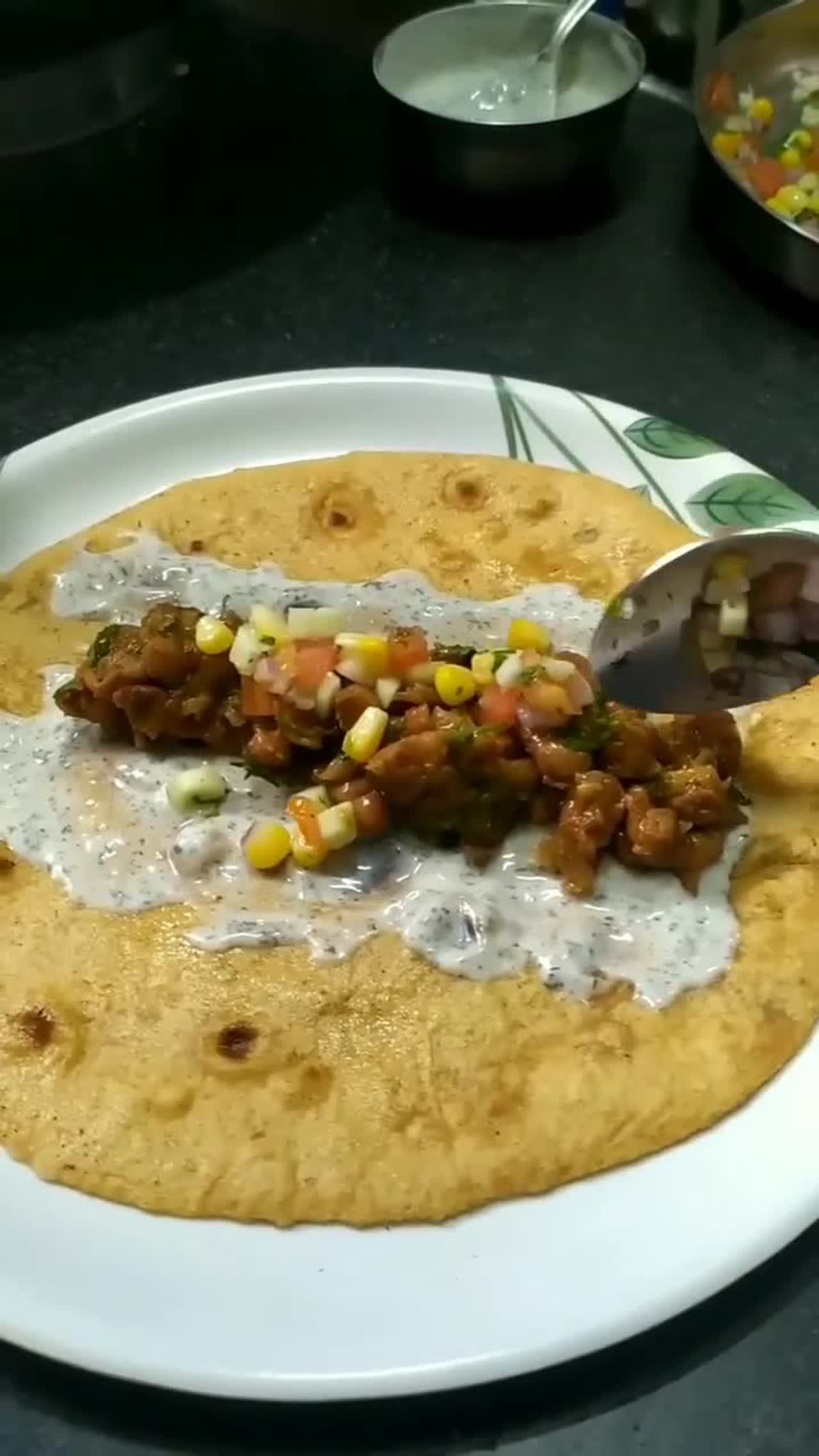 Kidney Beans Wrap Times Food