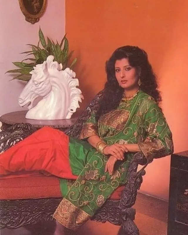 #ETimesTrendsetters: Sangeeta Bijlani, the late 80s and early 90s diva who dazzled the silver screen with her the charming style and captivating looks