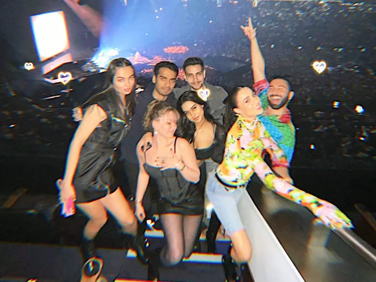 Pictures of Nysa Devgan enjoying Dua Lipa’s concert with friends in UK go viral