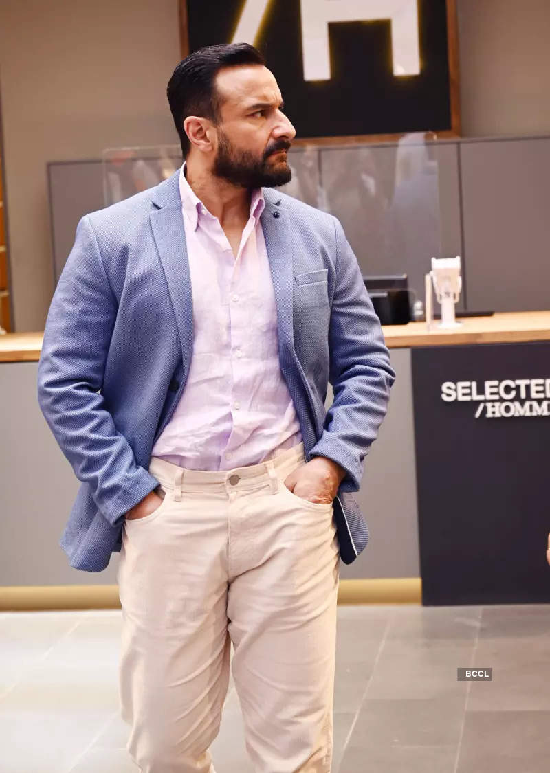 Saif Ali Khan turns ambassador for a menswear brand