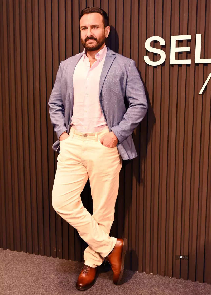 Saif Ali Khan turns ambassador for a menswear brand