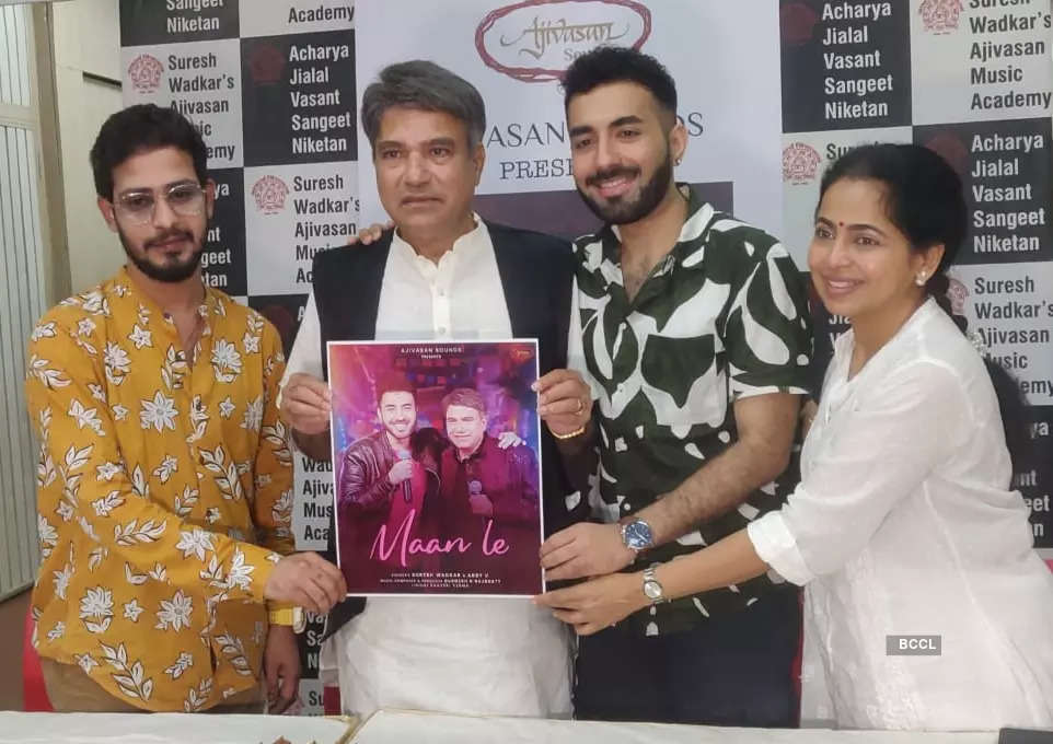 In pictures: Padmashree Suresh Wadkar & Abby V join hands in 'Maan Le'