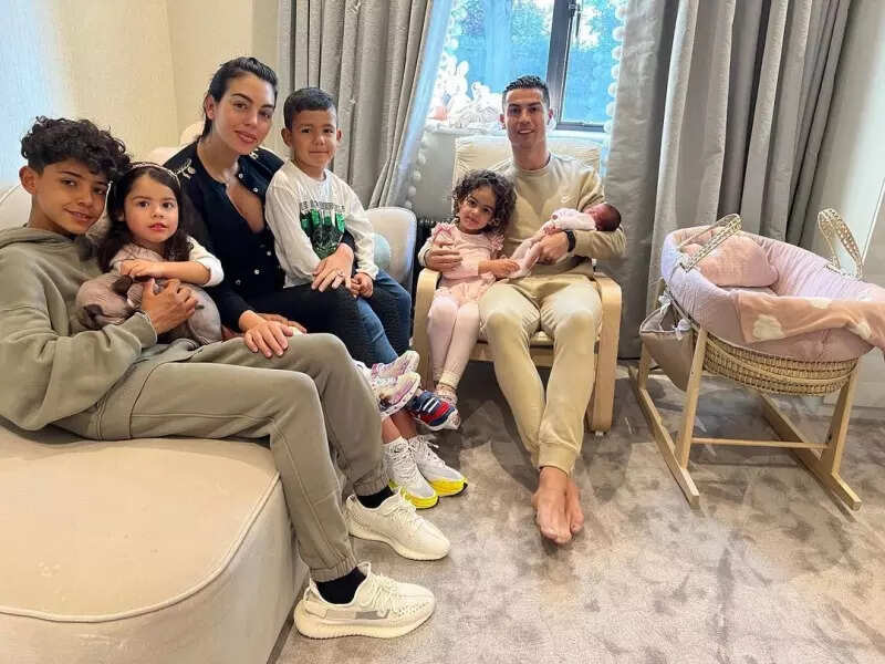 Cristiano Ronaldo and Georgina Rodriguez reveal their newborn daughter's name with adorable pictures