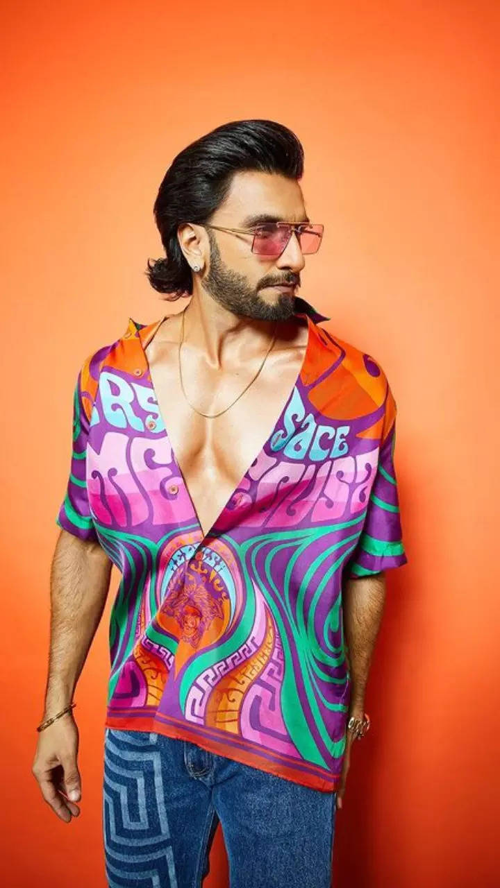 Ranveer Singh edifies men on how to rock prints | Times of India