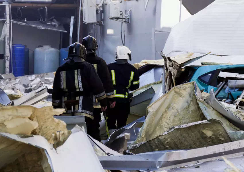 Russian attacks wreak havoc in Ukraine's Odesa port; see pics