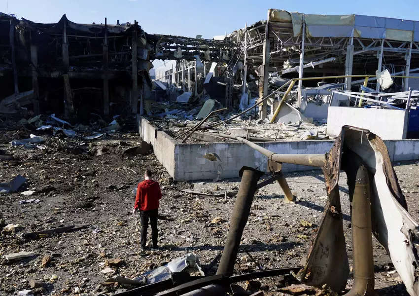 Russian attacks wreak havoc in Ukraine's Odesa port; see pics
