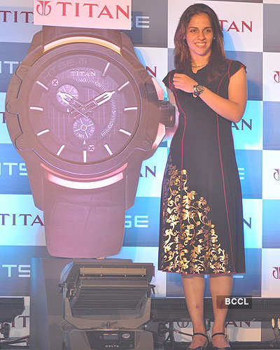 Saina Nehwal unveils watch collection