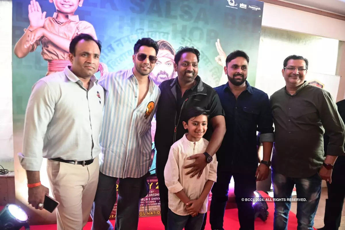 Varun Dhawan graces the music launch of Ganesh Acharya's film Dehati Disco