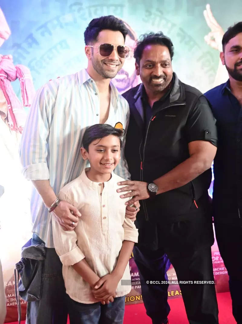Varun Dhawan graces the music launch of Ganesh Acharya's film Dehati Disco