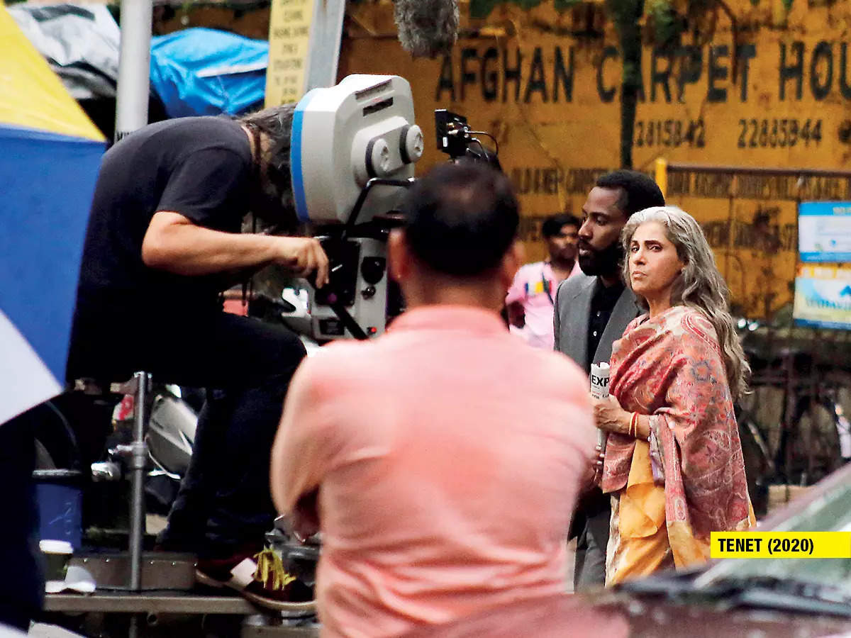 The Christopher Nolan film was shot in various locations across Mumbai