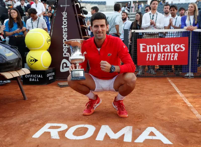 Italian Open: Novak Djokovic defeats Stefanos Tsitsipas for record-extending 38th Masters 1000 title, see pictures
