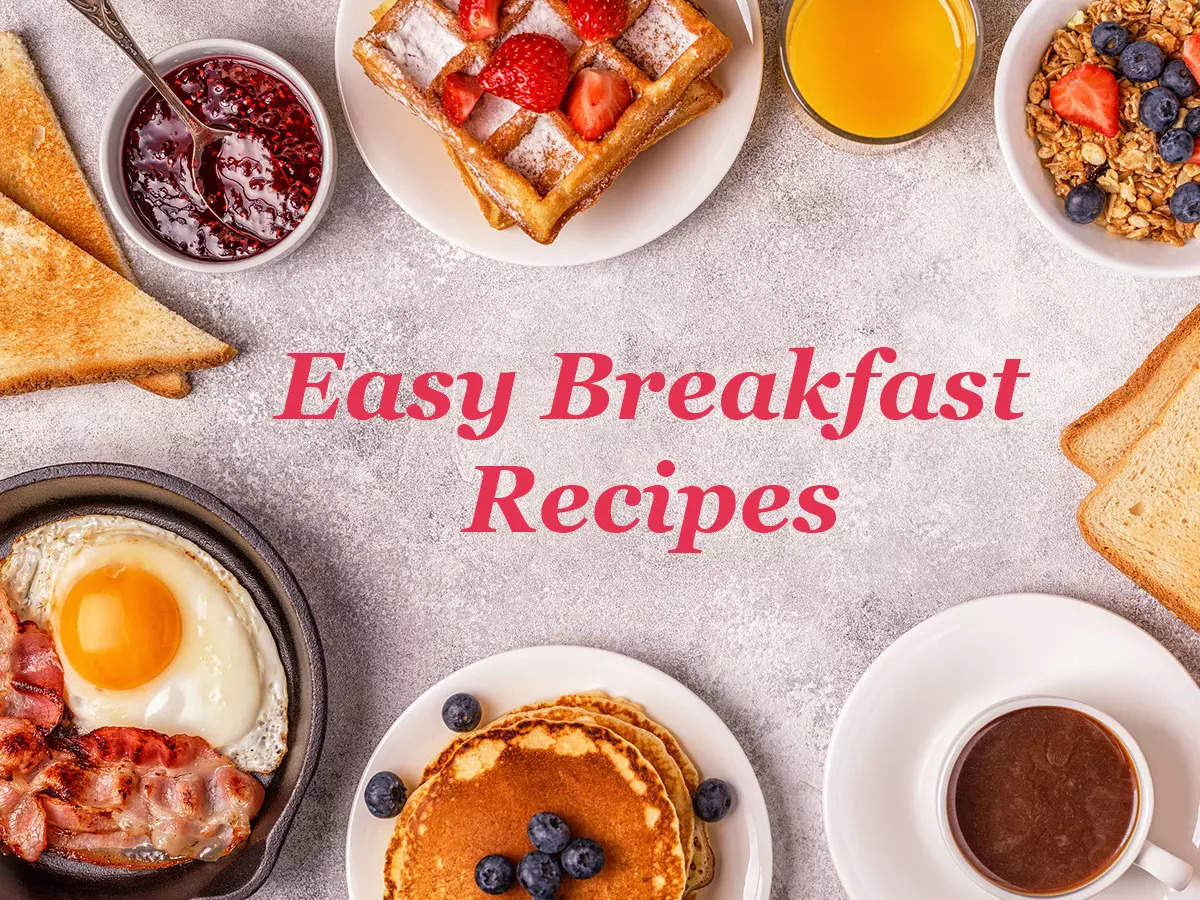 5 healthy breakfast recipes to break the long fast post waking up