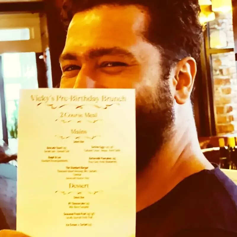 Inside pictures from Vicky Kaushal's birthday with Katrina Kaif and friends in New York