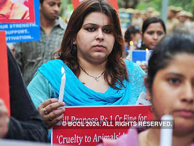 A candlelight march for Neeraj Grover