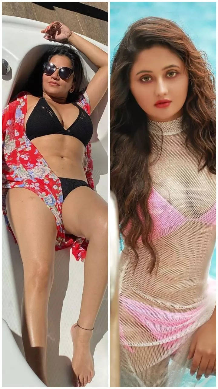 Bhojpuri Actresses In Bikini: Bhojpuri actresses who were brutally trolled  for wearing a bikini | Times of India