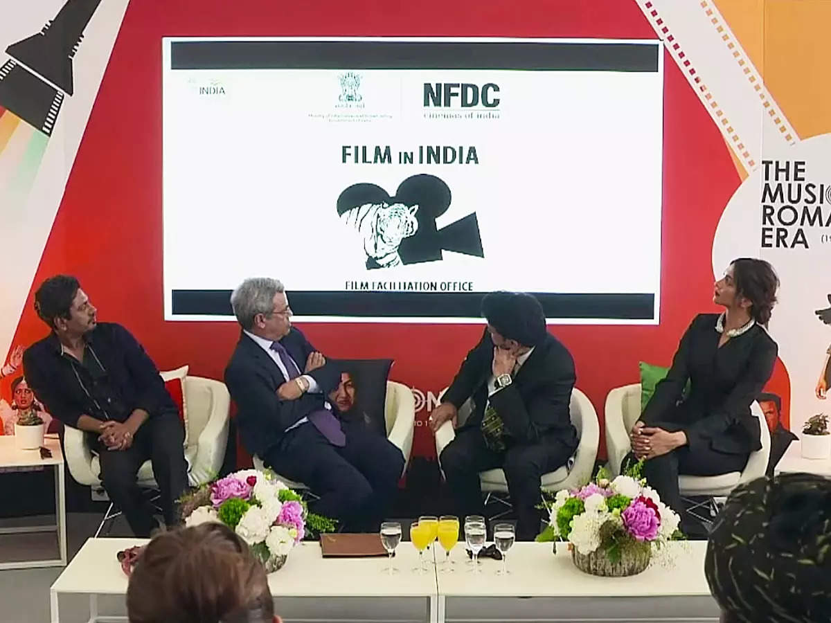 Anurag Thakur spoke about film initiatives in India