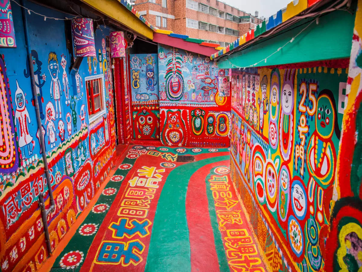 Taiwan's Rainbow Village and the colourful story behind its origin | Times of India Travel