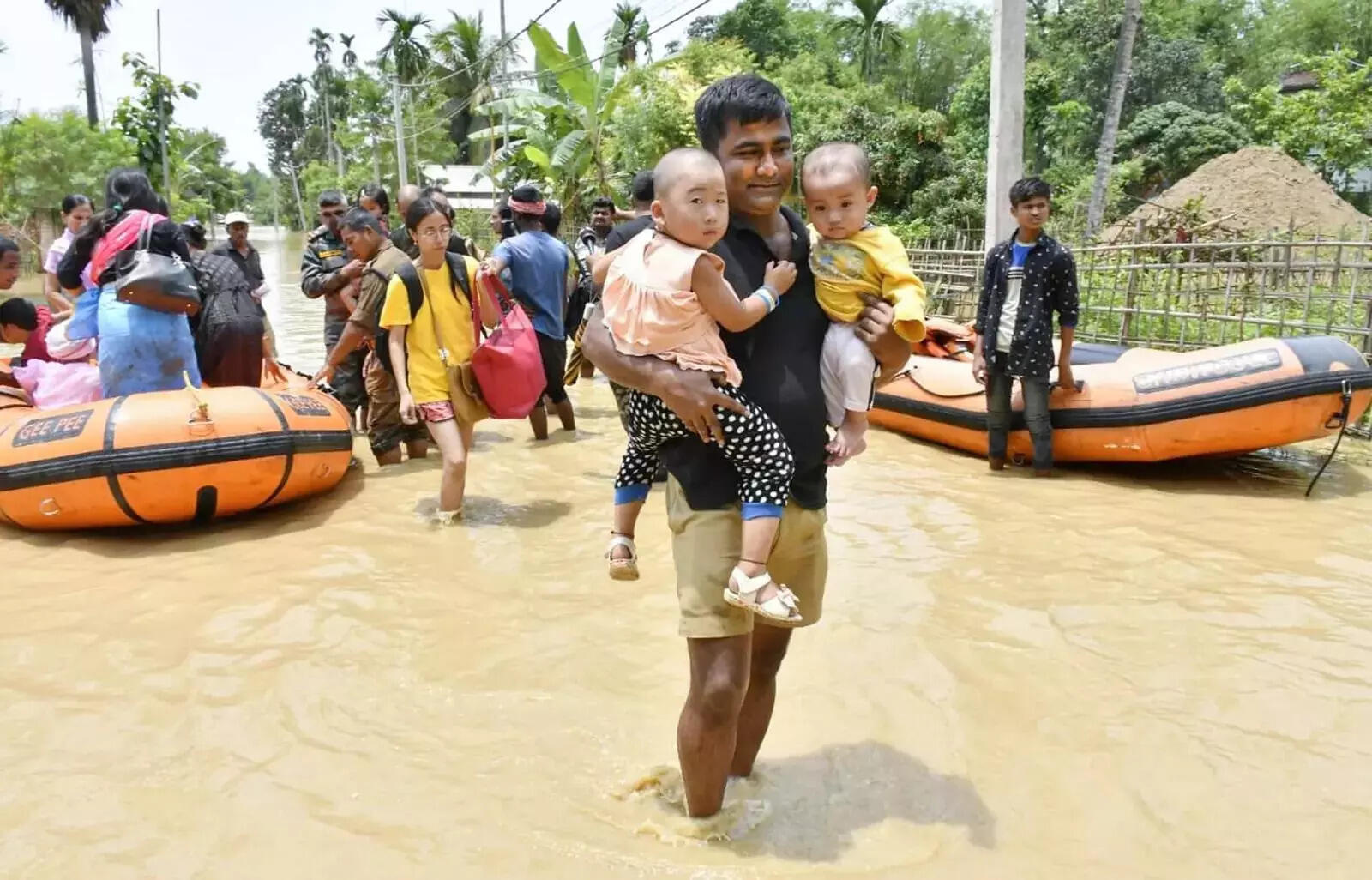 Assam Floods Assam Flood Situation Worsens As Heavy Rain Wreaks Havoc 4973